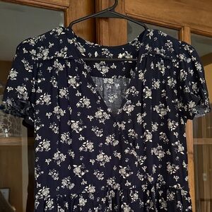 Christy Dawn “Dawn” dress in Silver Blooms